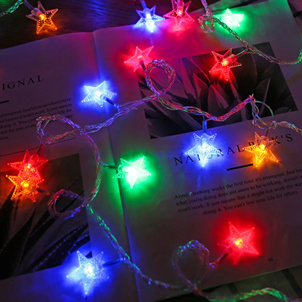 Stella – Guirnalda de luces led con estrellas