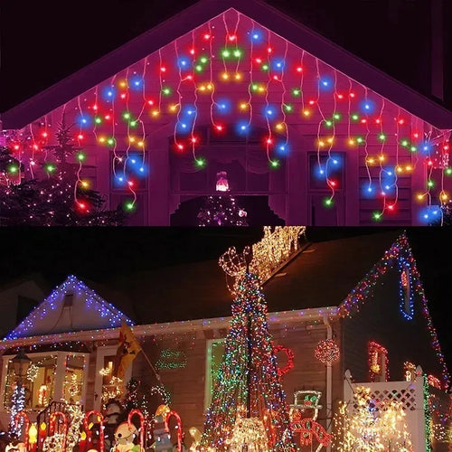 Lumia – Cortina de luces LED carámbano
