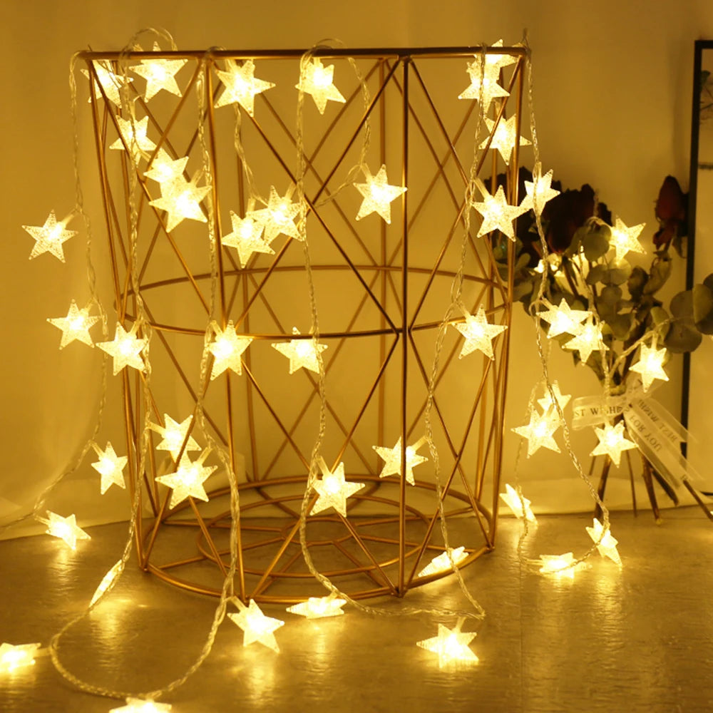 Stella – Guirnalda de luces led con estrellas