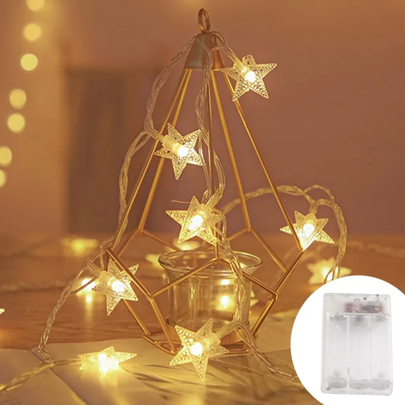 Stella – Guirnalda de luces led con estrellas